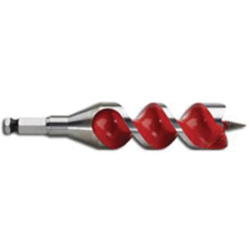 Milwaukee 48-13-1250 Ship Auger Drill Bit, 1-1/4 Diameter, 4" Flute, 7/16" Hex Shank-(Each)