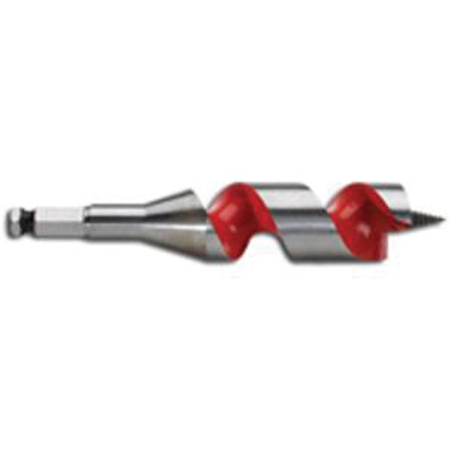 Milwaukee 48-13-1253 Ship Auger Drill Bit, 1-1/4 Diameter, 3" Flute, 7/16" Hex Shank-(Each)