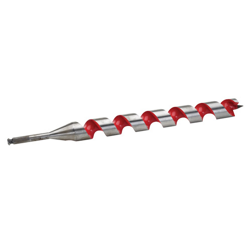 Milwaukee 48-13-6500 Ship Auger Drill Bit, 1-1/2" Diameter, 15" Flute, 7/16" Hex Shank-(Each)