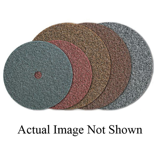 Walter Surface Technologies  07R450  QUICK-STEP BLENDEX? Surface Conditioning Disc, 4-1/2" Dia., Extra Coarse Grit, Aluminum Oxide - Each