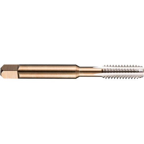 Dormer 5976771 Left Hand Machine Pipe Tap, 8-1.25, 3 Flutes, 72 mm L, Taper, High Speed Steel-(Each)