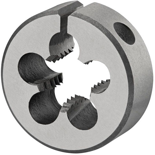 Dormer  5978743  Adjustable Round Die, M2.5 x 0.45 Thread, High Speed Steel - Each
