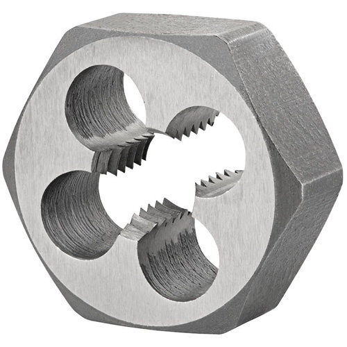Dormer  5978476  Hexagon Rethreading Bolt Die, 1.3" Dia., M16x2 Thread, High Speed Steel - Each