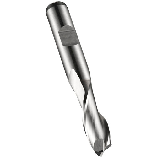Dormer 5984319 Square End Slot Drill, 1/4" Dia., 66 mm L, 10 mm Shank, High Speed Cobalt-(Each)