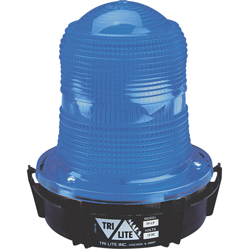 Tri Lite Mars  FF3-24P/B  Warning Lights, Flashing, Blue - Each