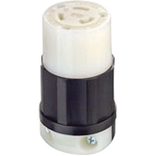 Leviton  2323  2-Pole 3-Wire Grounding Locking Connector - Each
