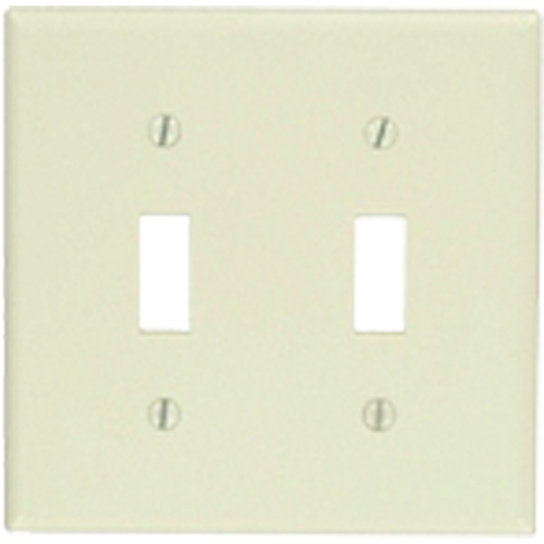 Leviton  78009  2-Toggle Wallplate - Each