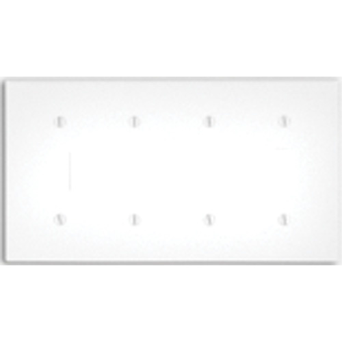 Leviton  88012  4-Toggle Wallplate - Each