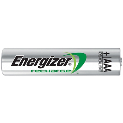 Energizer  NH12BP2  Rechargeable NiMH Batteries, AAA, 1.2 V - Pack of 2