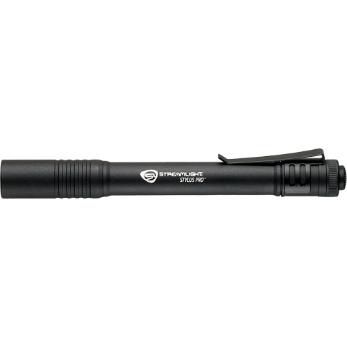 Streamlight  66118  Stylus Pro<sup>?</sup> Pen Light, LED, 100 Lumens, Aluminum Body, AAA Batteries, Included - Each