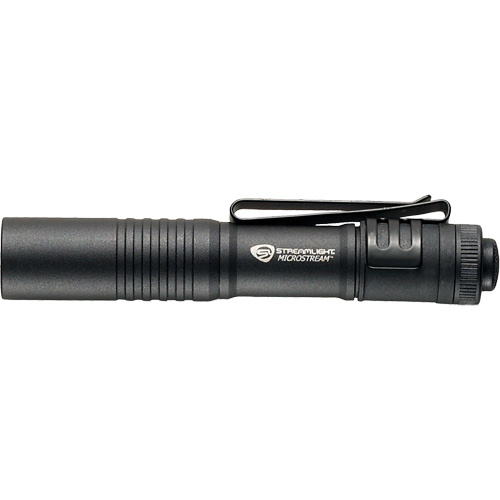 Streamlight  66318  MicroStream<sup>?</sup> Pen Light, LED, 45 Lumens, Aluminum Body, AAA Batteries, Included - Each