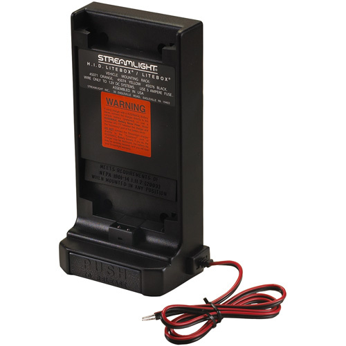 Streamlight  45076  LiteBox<sup>?</sup> Direct Wire DC Mounting Rack - Each