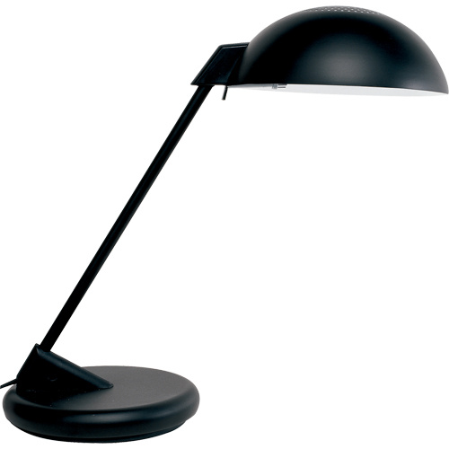 Dainolite Ltd  HIL900-BK  Desk Lamp, 100 W, Incandescent, Black - Each