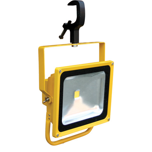 Lind Equipment LE965LEDC-CLAMP Rechargeable And Portable Floodlights, LED, 30 W, 3000 Lumens, Aluminum Housing-(Each)