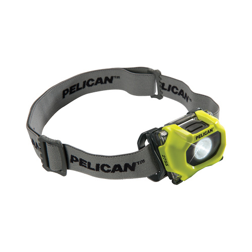 Pelican  027550-0103-245  2755 Headlamp, LED, 72 Lumens, 6 Hrs. Run Time, AAA Batteries - Each
