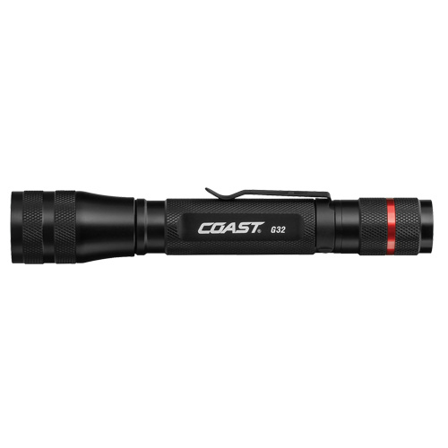Coast 21440 G32 Flashlight, LED, 456 Lumens, AA Batteries-(Each)