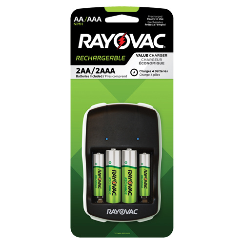 Rayovac  PS135-4  Battery Charger - Each