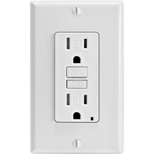 Leviton GFTR1-W GFCI Decora Outlet-(Each)
