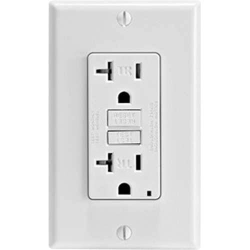 Leviton GFTR2-W GFCI Decora Outlet-(Each)