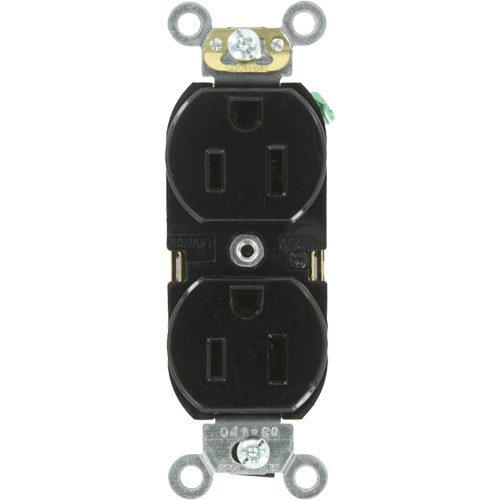 Leviton 5262-SE Industrial Grade Duplex Outlet-(Each)