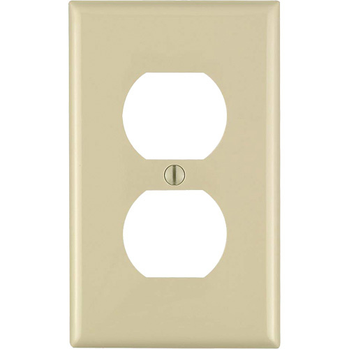 Leviton  80703-I  Duplex Wall Plate - Each
