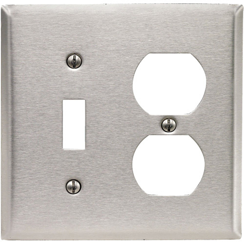 Leviton  84005-40  Combination Wall Plate - Each