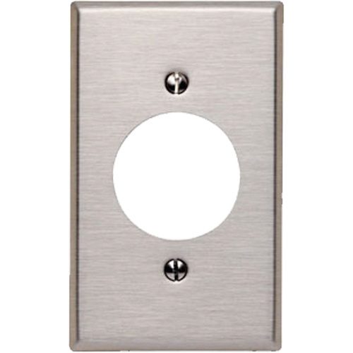 Leviton  84020-40  Round Wall Plate - Each