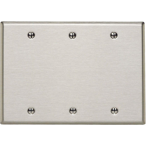 Leviton  84033-40  Blank Wallplate - Each