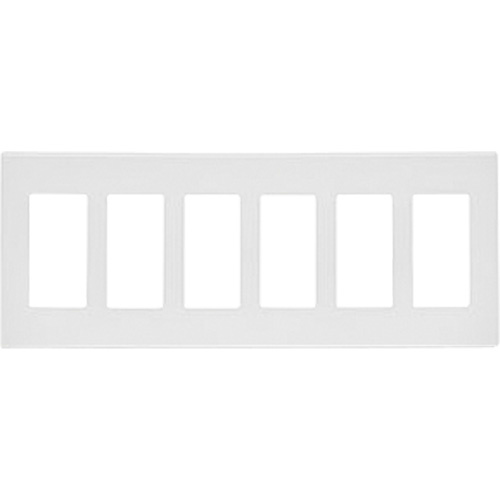 Leviton 80326-SW Screwless Decora Wall Plate-(Each)