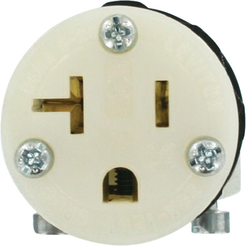 Leviton 8319-C Hospital Grade Extension Plug Connector, 5-20R, Nylon-(Each)