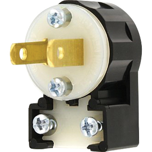Leviton MS2-AP Hospital Grade Extension Plug, Nylon, 15 A, 125 V-(Each)