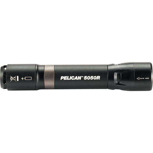 Pelican  05050R-0000-110  5050R Flashlight, LED, 393 Lumens, Rechargeable Batteries - Each