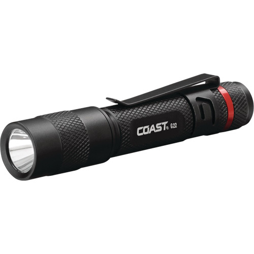 Coast 30571 Bulls-Eye G22 Fixed Spot Beam Penlight, LED, 100 Lumens, Aluminum Body-(Each)