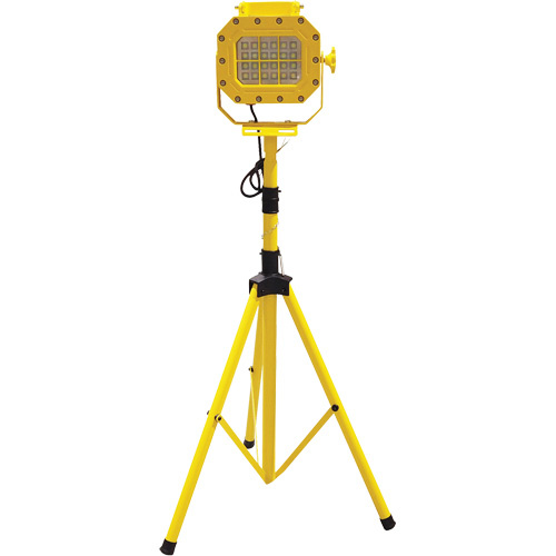Lind Equipment XP970LED-TR Explosion Proof Floodlight with Tripod, LED, 40 W, 5600 Lumens, Aluminum Housing-(Each)