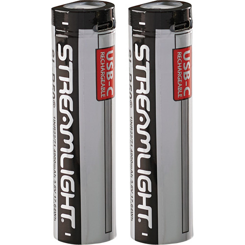 Streamlight  22112  SL-B50<sup>?</sup> USB-C Rechargeable Battery Packs - Pack of 2