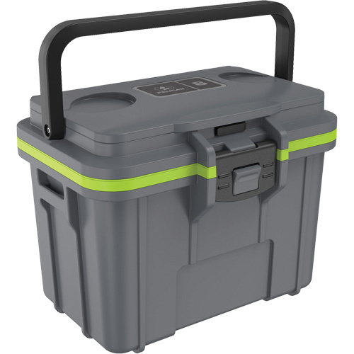 Pelican  8Q-1-DKGRYEGRN  Personal Cooler, 8 qt. Capacity - Each