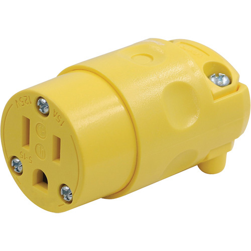 Prime  WDA515CVB  Replacement Connector, 5-15R, Plastic - Each