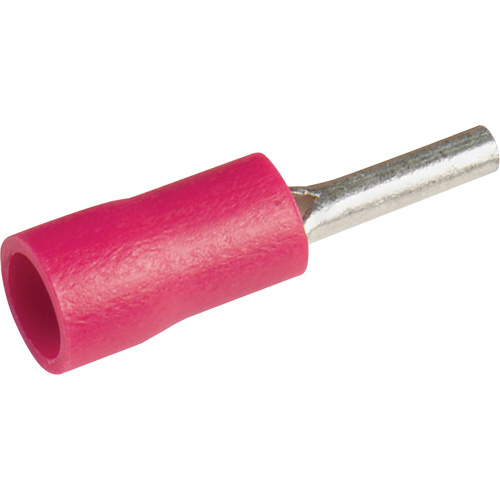 Vinyl Pin Terminal Connectors-(Pack of 15)