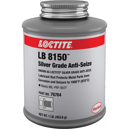 Loctite  235005  Silver Grade Anti-Seize, Brush Top Can, 1600?F (871?C) Max. Temp. - Can