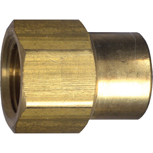 Fairview Fittings 119-DC Reduced Pipe Coupling, Brass, 1/2" x 3/8"-(Each)