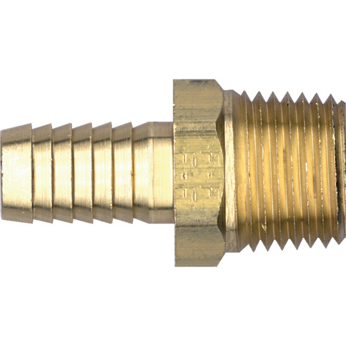 Fairview Fittings 125-8C 3/8" Male Pipe Hose Barb, Brass-(Each)