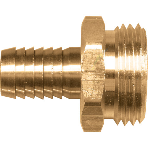 Fairview Fittings 193-10 Male Hose Connector, Brass-(Each)