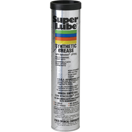 Loctite  209807  Super Lube? Synthetic Based Grease With PFTE, 400 g, Cartridge - Each