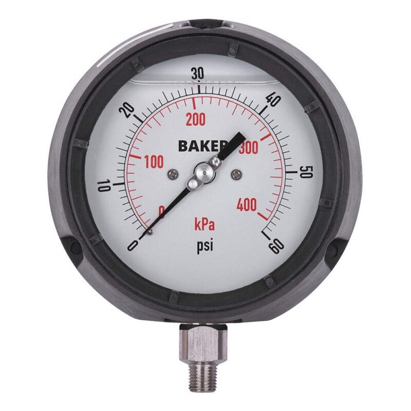 Baker Pressure Gauge  (Each)-Click on options for variations & Details.