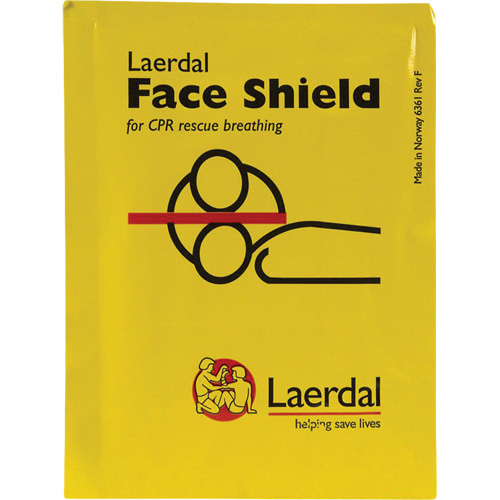 Laerdal Face Shield, Single Use Faceshield, Class 1/Class 2-(Pack of 50)