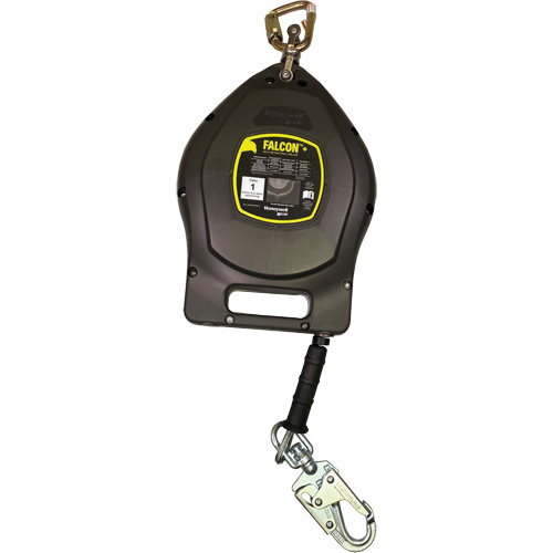 Honeywell  MFS-OGC1-02/50FT  Falcon?+ Self-Retracting Lifeline, 50', Galvanized Steel, Swivel - Each