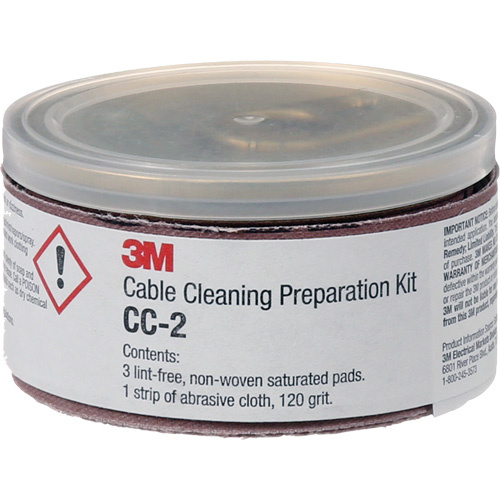 3M CC-2 Cable Cleaning Preparation Kit-(Each)