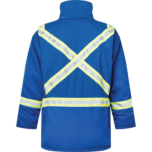 IFR Workwear  DHSB215-2XL  Westex<sup>?</sup> DH Antistatic 6.5 oz. Flame Resistant Insulated Parka, 2X-Large, Royal Blue - Each