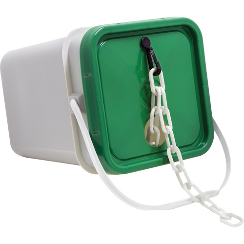 Mr. Chain 50001-P Plastic Safety Chain, White-(Each)