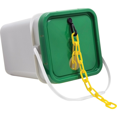 Mr. Chain 50002-P Plastic Safety Chain, Yellow-(Each)